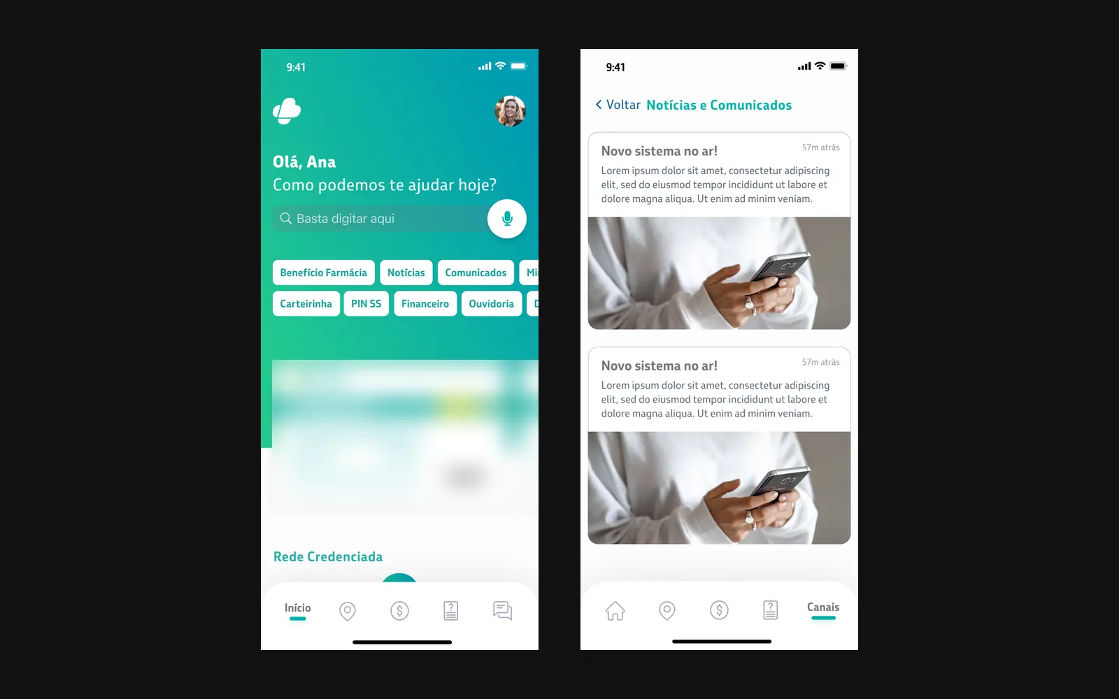 App Saúde Petrobras — capa do case de UX/UI